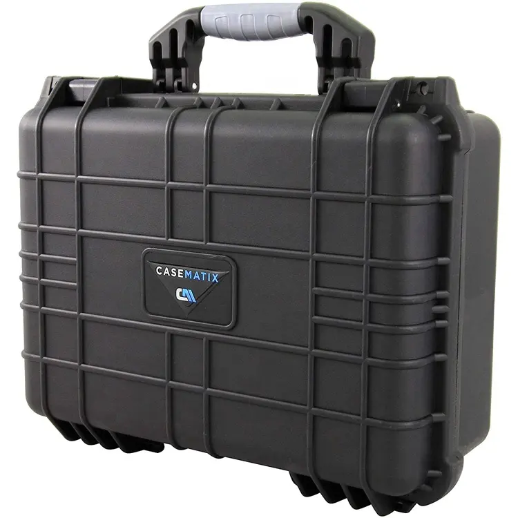 APACHE 3800 Supplier Hard plastic Large Size Carrying Protective Case Black
