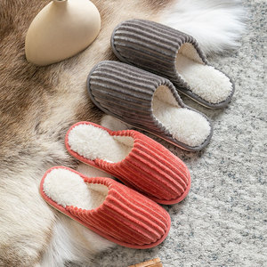 Chaussons chauds pour femmes Winter House, chaussures d'automne et d'hiver, antidérapants, pour la maison, en peluche - Product Image 2