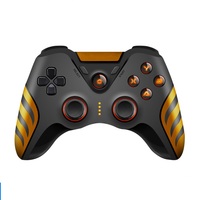 Manette sans fil pour P2/P3/PC avec récepteur USB, joystick à double choc pour les fans de jeux, vente chaude, démarrage sans fil 2,4 GHz