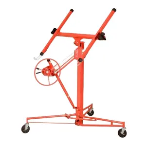 wire drywall lift- 2023 with BSCI-CE-Board lifter- max loading weight 68kgs-max loading height:3.35M or 4.8M one person can do i