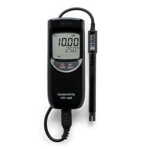HI99301 เครื่องวัดค่าการนำไฟฟ้าแบบพกพา EC/TDS.C สำหรับไมโครโปรเซสเซอร์ช่วงสูง ยี่ห้ออิตาลี ฮันนา - Product Image 3