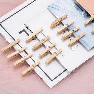 2.5 cm Mini Natural <strong>Wooden</strong> <strong>Pegs</strong> - Product Image 4