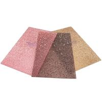 Prix d'usine, taille personnalisée, plaques en polycarbonate diamanté gaufré solide de 1,5 à 15 mm pour toiture