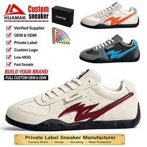 Nuevo Diseño Retro, <span class=keywords><strong>Zapatillas</strong></span> Deportivas Urbanas de Moda para Hombre, de Gamuza con Parches, Transpirables, Ligeras, Personalizadas - Product Image 1