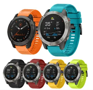 Hotsales Smart Watch Band Tali untuk Garmin Fenix 6 6S 6X 5X 5 5S 3 3HR Forerunner 935 945 Cepat Cocok Rilis Silikon Tali 22Mm