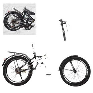 Vendita calda di seconda mano piegato giappone bici 26 ruote mini cooper bici pieghevole con il prezzo basso