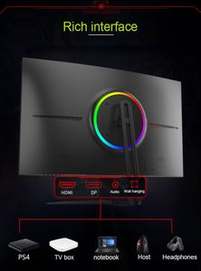 Siêu rộng cong không khung 244Hz 144Hz 1ms cong 32 34 inch 27 "chơi game màn hình - Product Image 5