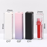 Haute Qualité Naturel Personnalisé Faire Logo Liquide Rouge À Lèvres Faible QUANTITÉ MINIMALE DE COMMANDE Mat Rouge À Lèvres Sous Étiquette Privée