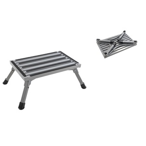 Folding <strong>Step</strong> <strong>Stool</strong> RV Ladder Aluminum CE/EN131 Aluminum Rv <strong>Step</strong> Car Contemporary Foldable 1.4mm 1 <strong>Step</strong> - Product Image 1