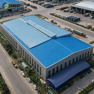 Estructura de Acero Modular Resistente a la Corrosión, Taller Industrial, Almacén Prefabricado, Edificio Resistente, Depósito - Product Image 1