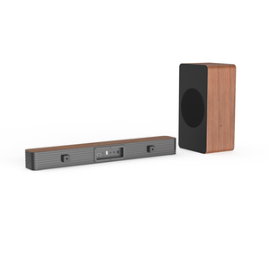 Sistema <span class=keywords><strong>de</strong></span> Barra <span class=keywords><strong>de</strong></span> Sonido SG02D <span class=keywords><strong>de</strong></span> 2.1 Canales con 3 Altavoces <span class=keywords><strong>de</strong></span> 5.3 Pulgadas, Salida <span class=keywords><strong>de</strong></span> 100 W, Subwoofer para Cine en Casa - Product Image 4