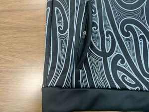 मूरी टैटू के साथ शुद्ध कस्टम क्वार्टर जिप हूडी टैटू पुरुषों के ढीले फिट लंबे आस्तीन पॉलिनेशियन रग्बी हुड स्वेटशर्ट - Product Image 6