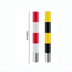 Poteaux <span class=keywords><strong>de</strong></span> signalisation routière en métal en gros avec base / Poteaux <span class=keywords><strong>de</strong></span> délimitation <span class=keywords><strong>de</strong></span> zone <span class=keywords><strong>de</strong></span> circulation - Product Image 5