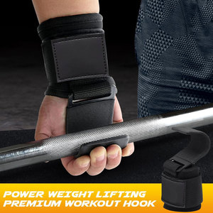 Crochets de soutien de poignet de fitness en néoprène antidérapants réglables de haute qualité pour les entraînements d'haltérophilie et de gymnastique - Product Image 4