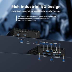 Fanless Industrial PC Intel <strong>Core</strong> I3 I5 I7 7200U Dual LAN 2RJ45 HD-MI RS232 RS485 WiFi 4G Win11 Linux Mini <strong>Computer</strong> Desktop PC - Product Image 5