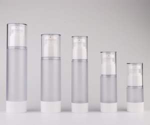 ขวดปั๊มสุญญากาศสำหรับการล้างฝ้าสีดำขนาด15มล.-120มล. สำหรับการดูแลผิวเซรั่มโลชั่นการพิมพ์หน้าจอและเครื่องพ่นสเปรย์ - Product Image 5