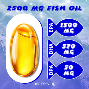 น้ำมันปลาโอเมก้า 3 แบบซอฟต์เจล OEM ODM พร้อม EPA DHA DPA น้ำมันปลาจากปลาดักจับแบบยั่งยืน บำรุงสมอง ข้อต่อ และสุขภาพดวงตา - Product Image 3