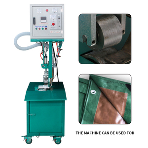 Macchina per la perforazione di teloni e saldatura a caldo - Product Image 4