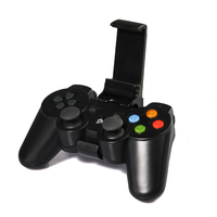 Controlador inalámbrico BT para PC PS3 Smartphone y Smart TV Box Controlador de juegos de plástico Android Compatible con teléfonos móviles Steam
