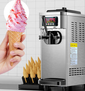 Commercial <b>Ice</b> <b>Maker</b> Machine 1500W Single Flavor Soft Serve <b>Ice</b> Machine with Pre-Cooling for Restaurant Snack Bar - Product Image 4