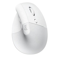 Souris verticale ergonomique sans fil rose Logitech Lift avec technologie silencieuse et récepteur Bolt pour ordinateur portable