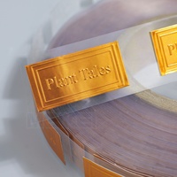 Nouveauté : Étiquette en aluminium souple pour bouteille, étiquette métallique 3D en relief, étiquettes de parfum métalliques souples, imperméables