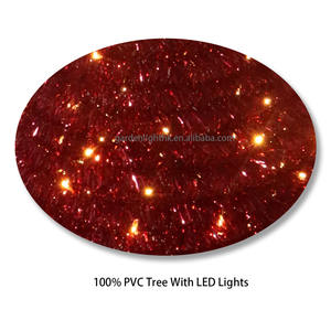 Nouveau design intérieur artificiel rouge 6FT Santa Pop Up arbre de Noël en PVC pour les décorations de Noël - Product Image 5