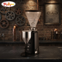 Moulin à café électrique italien commercial 1,5 L, disque de broyage pour expresso facile à contrôler, moulin à café silencieux
