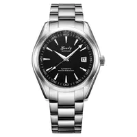 ファッショナブルな腕時計の男性のための輸入Movt防水時計付き高品質ステンレス鋼時計