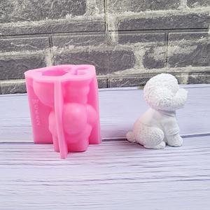 Moules de coulée en résine faits à la main pour bricolage ornements décoratifs Ins Style Silicone outils de bureau Teddy W0662 - Product Image 4