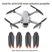 Pour Royal AIR 2S & Mavic Air 2 : Hélices 7238F en PC, Accessoires, Réduction du Bruit Silencieuse