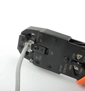 <span class=keywords><strong>Pince</strong></span> <span class=keywords><strong>à</strong></span> <span class=keywords><strong>sertir</strong></span> Peaktop RJ11 RJ12 <span class=keywords><strong>RJ45</strong></span> RJ50 avec fonctions de coupe et de dénudage pour câbles réseau LAN 6P 8P 10P 6P 4P - Product Image 3