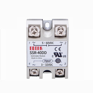 Relé <span class=keywords><strong>de</strong></span> <span class=keywords><strong>estado</strong></span> sólido CC controlado por SSR-100DD, 60A80DD25DD40DD25DD - Product Image 3