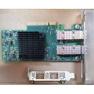 การ์ดอะแดปเตอร์เครือข่าย NVIDIA MCX4121A-ACUT 25GbE แบบสองพอร์ต SFP28 สำหรับเซิร์ฟเวอร์ - Product Image 2