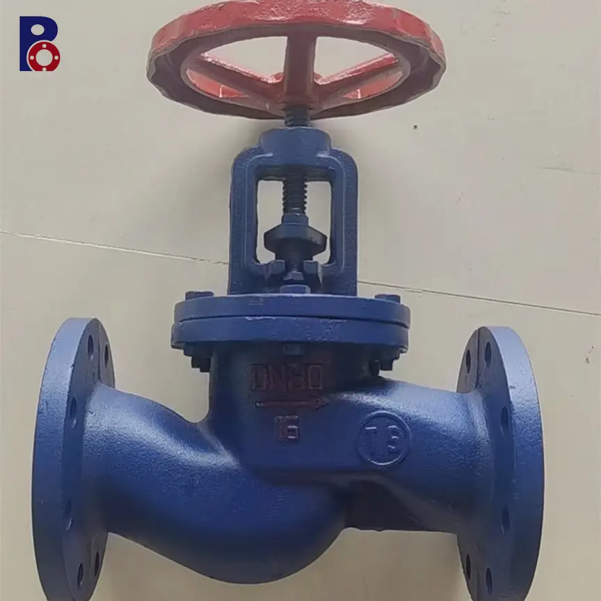 China valve factory DN40 DN50 carbon steel body PN16 globe valve