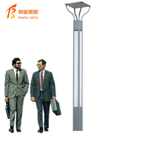 Lámpara de jardín LED de aluminio de 3,5 M IP65 impermeable al aire libre césped calzada <span class=keywords><strong>calle</strong></span> patio iluminación AC Power Post iluminación superior - Product Image 1