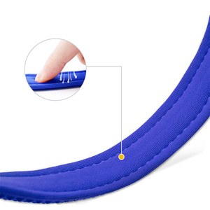 <span class=keywords><strong>Collar</strong></span> Clásico Personalizado para Perro con Diseño Reflectante, Decoración con Cintas de Patrón Sólido, Material de Neopreno y Nailon Súper Cómodo - Product Image 3