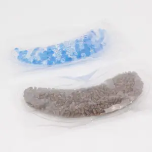 Anti Puffy Hot Cold Liquid Gel Compresa Reutilizable Ice Cooling Beads Eye Mask