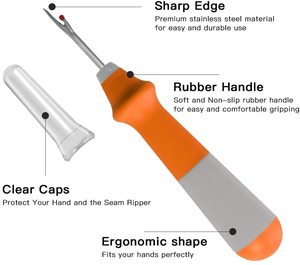 New Đầy Màu Sắc Seam Ripper May Cutter Handy Stylish Chủ Đề Cutter Stitch Rippers Đường May Thiết Bị Và Công Cụ Cho May - Product Image 2