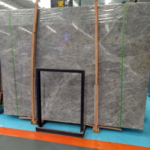 Liên tục tĩnh mạch thiết kế màu xám đá cẩm thạch Giá mỗi mét vuông lớn Định dạng sấm sét màu xám sàn đá cẩm thạch gạch mẫu - Product Image 6