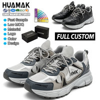 Chaussures de sport personnalisées pour hommes, en mesh, abordables, pour la marche et le fitness en extérieur, avec logo de marque, production en série OEM ODM