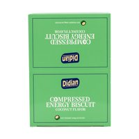 Didian – collations portables essentielles, alimentation d'urgence, biscuits compressés, saveur de noix de coco
