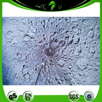 Ballon lunaire gonflable géant personnalisé de haute qualité avec matériau en PVC/tissu Oxford pour la publicité promotionnelle