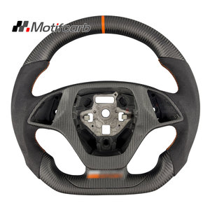 Volant personnalisé en fibre de carbone mate pour Corvette C7 Z06 ZR1 Stingray Z51 Grand Sport Coupé, accessoires intérieurs, amélioration - Product Image 1