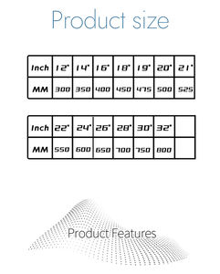 Goede Kwaliteit Hot Sell Regenboog 24 Inch Voorruit Blad Quick-Release Eenvoudig Installatie Hervulbare Universele Auto Ruitenwisser - Product Image 6