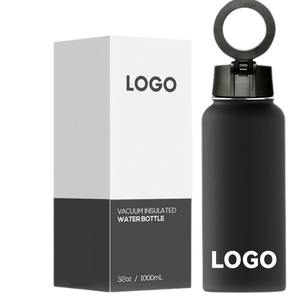 Bouteille isotherme en acier inoxydable pour le camping en plein air DD4226 avec support magnétique pour téléphone, couvercle coloré anti-fuite - Product Image 6