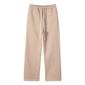 Pantalones Rectos Nuevos de Otoño/Invierno, 350g, Color Sólido, con Forro de <span class=keywords><strong>Terciopelo</strong></span>, Pantalones Casuales Holgados de Algodón para <span class=keywords><strong>Hombre</strong></span> y Mujer, Marca <span class=keywords><strong>Americana</strong></span> - Product Image 1