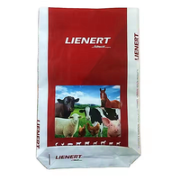 Sac tissé en PP personnalisé pour l'alimentation animale, adapté aux vaches, moutons, porcs, chevaux, poulets, emballage d'aliments pour animaux d'élevage