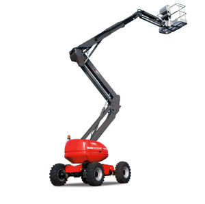 Lorong sempit gudang peralatan pengangkat elektrik lift mendorong sendiri tiang vertikal lengan Platform CE - Product Image 1