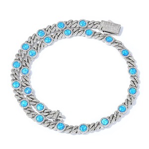 Bijoux Hip Hop personnalisés en Or 18K et Argent 925, avec Moissanite VVS Multicolore à Effet Prisme, Certifiés GRA, Arc-en-ciel, Passant la test de pureté - Product Image 2